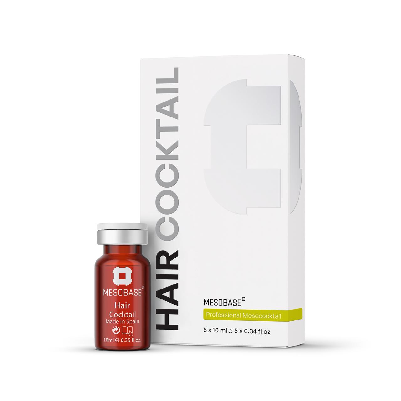Hair cocktail bottle with box