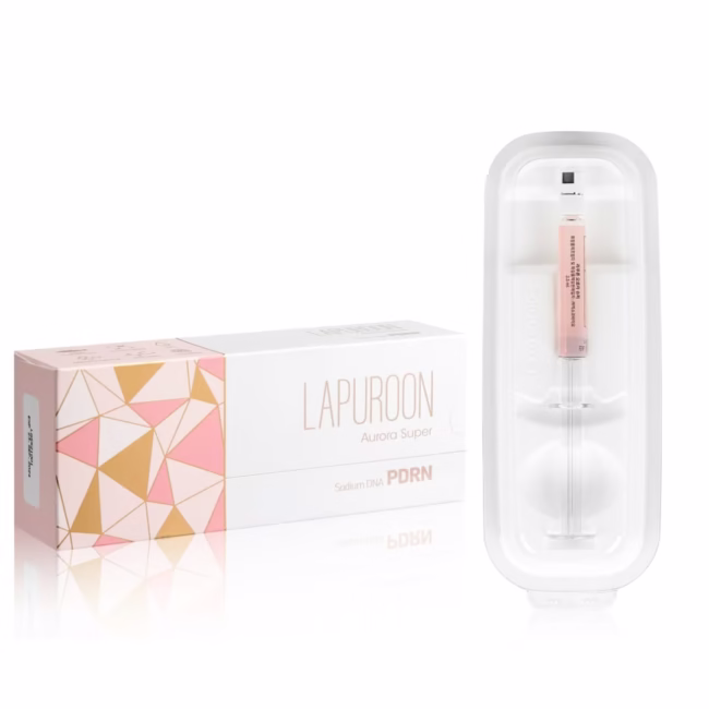 Lapuroon Sodium DNA PDRN skin booster packaging.